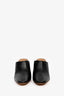 Loewe Black Leather Lucite Heeled Mules Size 37