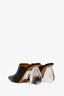 Loewe Black Leather Lucite Heeled Mules Size 37