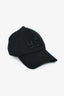 Saint Laurent Black Logo Embroidered Baseball Cap OS