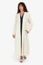 The Row Cream Boucle Duster Coat Size 4