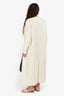 The Row Cream Boucle Duster Coat Size 4