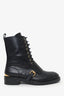 Louis Vuitton Black Leather Hometown Ankle Ranger Boots Size 38