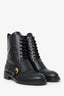 Louis Vuitton Black Leather Hometown Ankle Ranger Boots Size 38