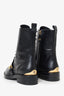 Louis Vuitton Black Leather Hometown Ankle Ranger Boots Size 38