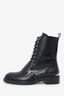 Louis Vuitton Black Leather Hometown Ankle Ranger Boots Size 38
