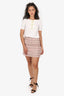 Pre-Loved Chanel™ Multicolour Tweed CC Mini Skirt Size 36
