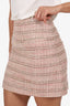 Pre-Loved Chanel™ Multicolour Tweed CC Mini Skirt Size 36