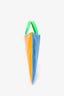 Comme des Garcons Blue/Orange/Green Super Fluro Leather Tote Bag