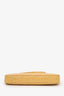 By Far Beige Croc Embossed Mini Rachel Shoulder Bag