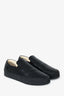 The Row Black Leather Slip-on Sneakers Size 36.5