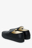 The Row Black Leather Slip-on Sneakers Size 36.5