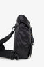 Christian Dior Black Nylon Mini Saddle Sling Bag Mens