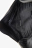 Prada Black Saffiano Letter Triangle Shoulder Bag