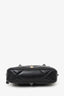 Valentino Black Nappa Monochrome Roman Stud Crossbody Bag Mens