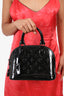 Louis Vuitton 2014 Black Patent Leather Alma BB with Strap