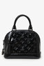 Louis Vuitton 2014 Black Patent Leather Alma BB with Strap