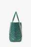 Goyard 2019 Green Goyardine St Louis PM Tote Bag With Pouch