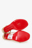 Christian Louboutin Beige Leather Spike So Me 100 Sandals Size 35.5