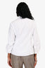 Roberto Cavali White Cotton Gold Button Down Shirt Size 38