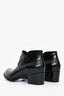 Alexander Wang Black Leather Ankle Boots Size 37.5