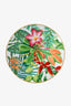 Hermès Green/Orange Passifolia Dessert Plate Set of 2