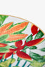 Hermès Green/Orange Passifolia Dessert Plate Set of 2