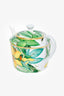 Hermès Green/Orange Passifolia Porcelain Teapot