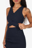 Nichols Navy Cut-Out BodyCon Midi Dress Size 0