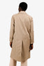 Burberrys Vintage Beige Single-Breasted Trench Coat Est. Size M Unisex