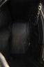 Balenciaga Black Leather/Gold Logo 'Bazar' XS Shopper Tote With Strap