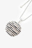 David Yurman Sterling Silver/Diamond Tides Pendant Necklace