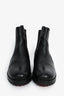 Christian Louboutin Black Leather Ankle Boots Size 37.5