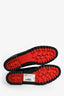 Christian Louboutin Black Leather Ankle Boots Size 37.5