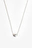 Tiffany & Co. Sterling Silver Bean Necklace