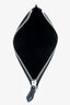 Givenchy 2017 Black Leather Logo Zip Pouch