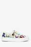 Christian Dior White Zodiac Pixel Walk'N'Dior Sneakers Size 38