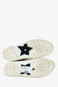 Christian Dior White Zodiac Pixel Walk'N'Dior Sneakers Size 38