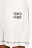 Miu Miu 2021 White Stud Detail Shorts Size 40