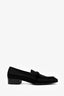 Tom Ford Black Satin Loafers Size 10 Mens