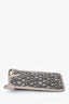 Max Mara Beige Logo Patterned Phone Case Holder Crossbody