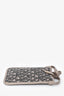 Max Mara Beige Logo Patterned Phone Case Holder Crossbody