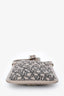 Max Mara Beige Logo Patterned Phone Case Holder Crossbody