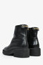 Pre-Loved Chanel™ Black Leather Ankle Boots Size 37