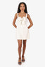 Sandy Liang SSENSE Exclusive Off-White Arden Minidress Size 8