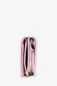 Christian Dior 2016 Pink Leather Lady Cannage Patch Logo Wallet