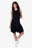 A.L.C. Black Asymmetrical Sleeveless Dress Size XS
