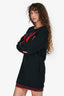 McQ By Alexander McQueen Black/Red Sweater Dress Size S