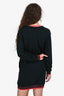 McQ By Alexander McQueen Black/Red Sweater Dress Size S