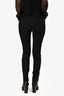 Stella McCartney Black Faux Leather Leggings Size 38