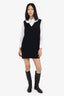 Rag & Bone Black Silk Blend Sleeveless Mini Dress Size 2